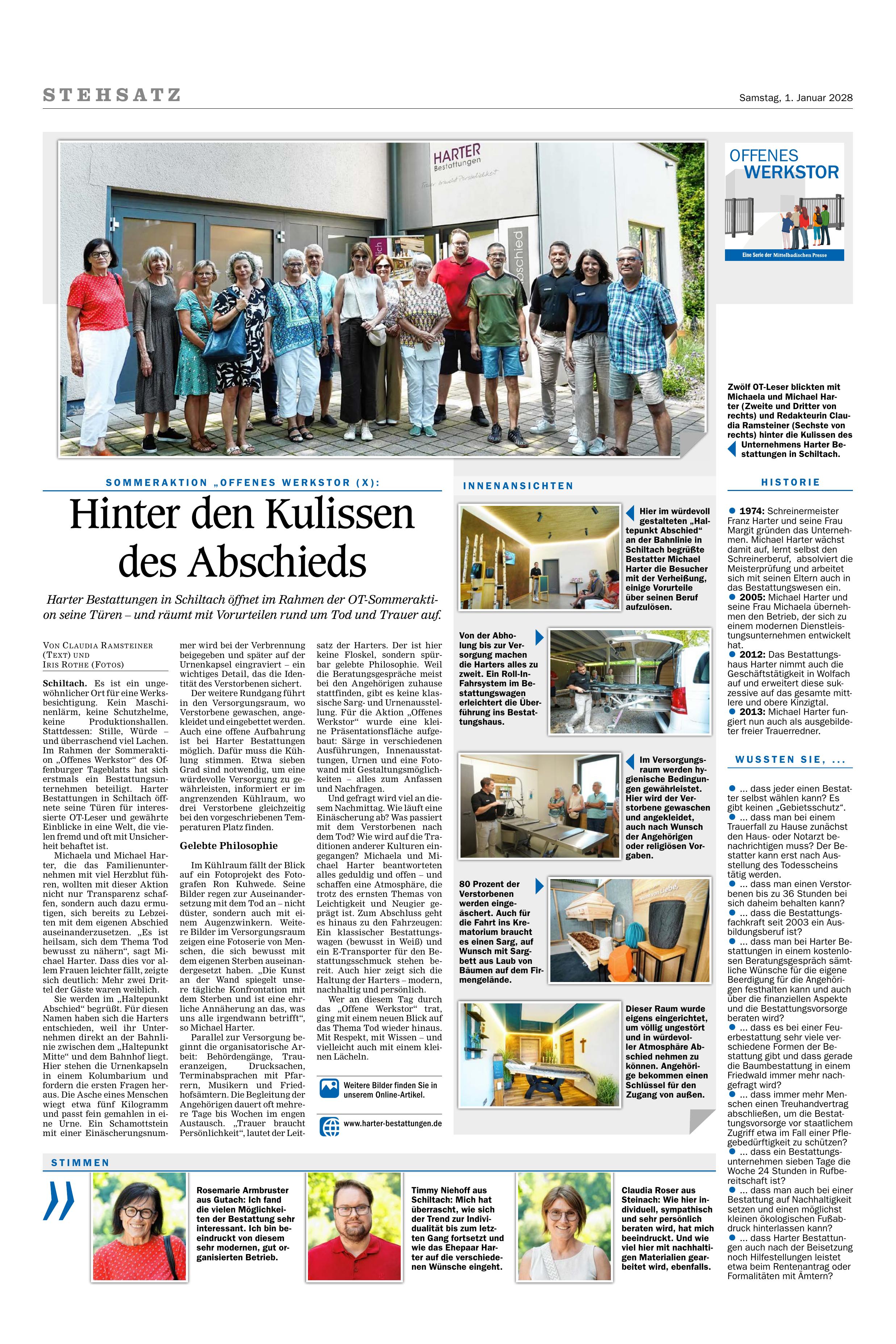 Offenes Werkstor 2025